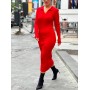 178041 red DRESS