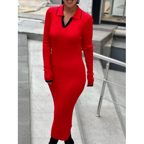 178047 red DRESS