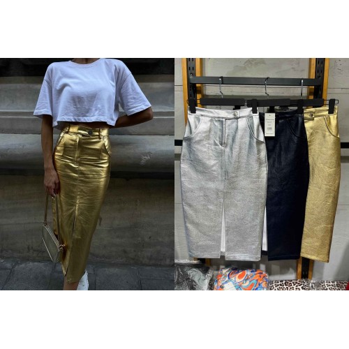 178125 gold SKIRT