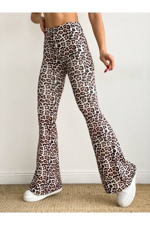 178129 patterned TROUSERS