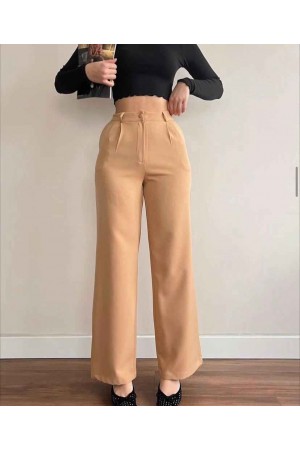178605 camel TROUSERS