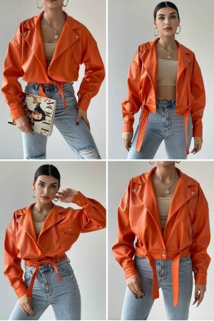 180376 помаранчевий Куртка