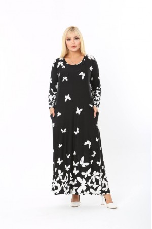 180472 patterned DRESS
