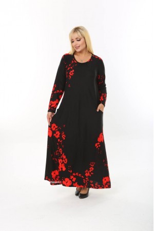 180473 patterned DRESS