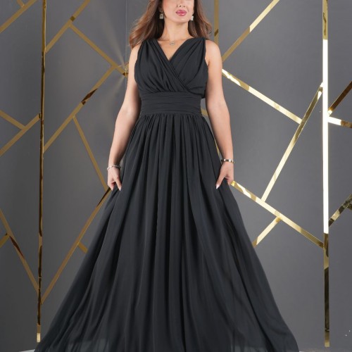 181011 TOPTAN SİYAH ABİYE toptan bayan giyim