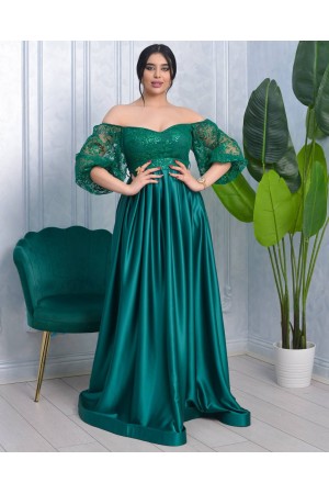 181039 Emerald Green Evening dress