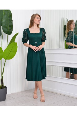 181044 Смарагдовий зелений Вечірня сукня