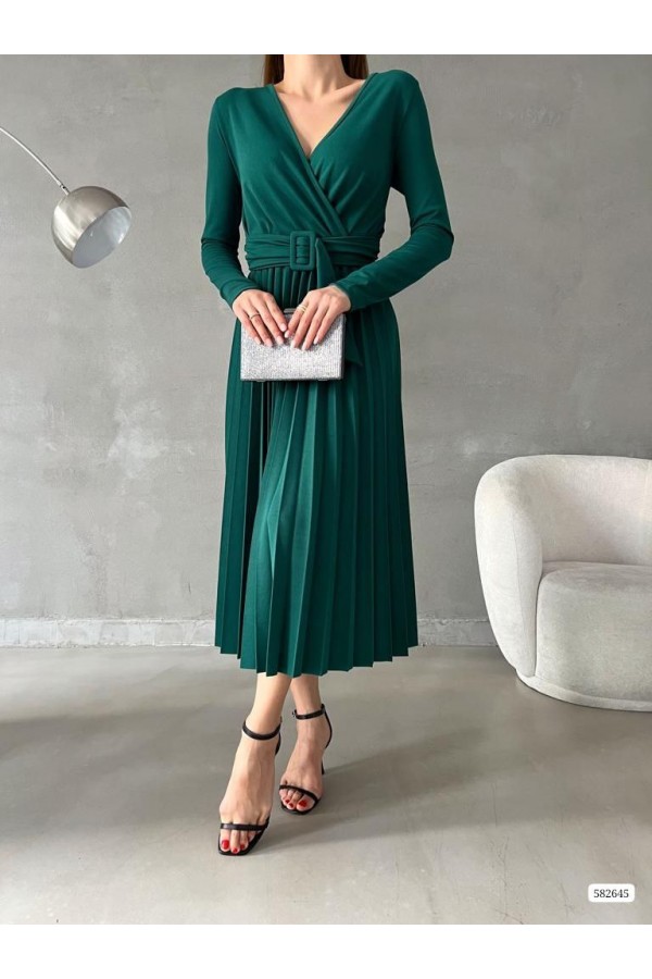 181057 Смарагдовий зелений Вечірня сукня