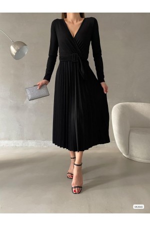 181059 чорний Вечірня сукня