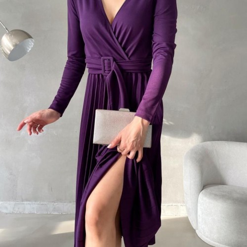 181061 TOPTAN MOR ABİYE toptan bayan giyim