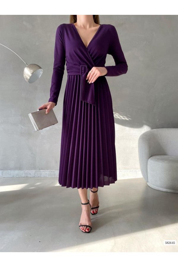 181061 purple Evening dress