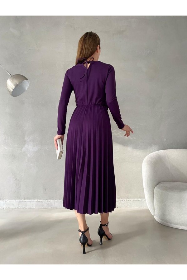 181061 фіолетовий Вечірня сукня