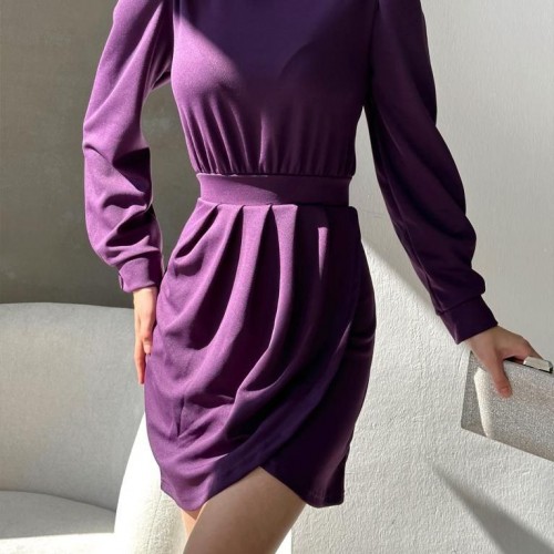 181087 TOPTAN MOR ELBİSE 181087 TOPTAN MOR ELBİSE toptan bayan giyim