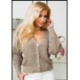 181408 mink CARDIGAN
