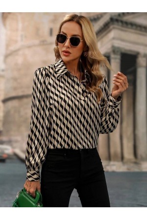 182011 patterned BLOUSE
