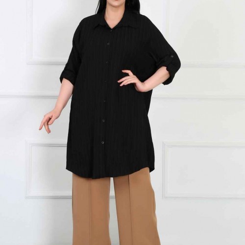 182231 TOPTAN SİYAH TUNİK toptan bayan giyim