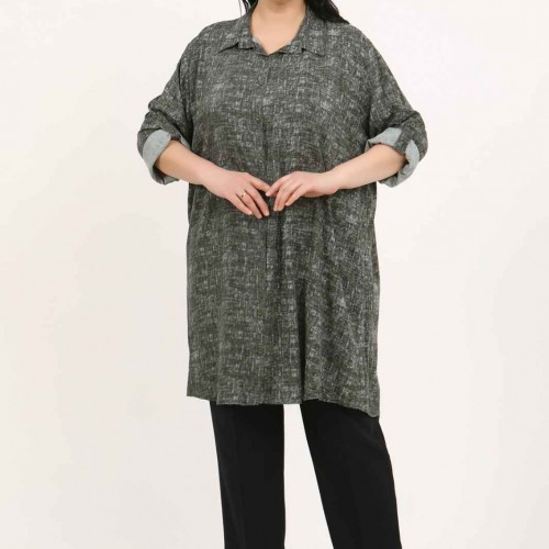 182239 TOPTAN DESENLİ TUNİK toptan bayan giyim