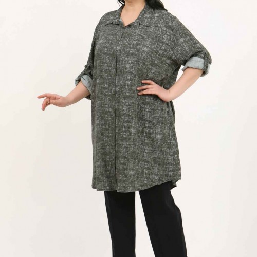 182249 TOPTAN DESENLİ TUNİK toptan bayan giyim