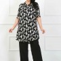 182259 TOPTAN DESENLİ TUNİK toptan bayan giyim