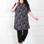 182292 TOPTAN DESENLİ TUNİK toptan bayan giyim