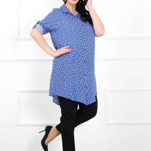 182306 TOPTAN DESENLİ TUNİK toptan bayan giyim