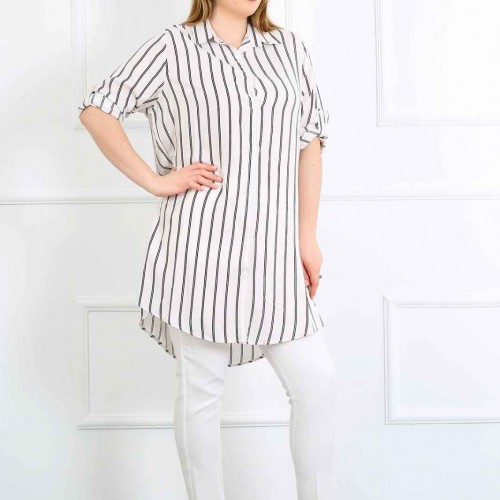 182307 TOPTAN DESENLİ TUNİK toptan bayan giyim