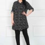 182308 TOPTAN DESENLİ TUNİK toptan bayan giyim