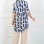 182324 patterned TUNIC toptan bayan giyim