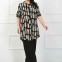 182326 patterned TUNIC toptan bayan giyim