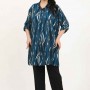 182354 patterned TUNIC toptan bayan giyim