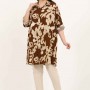 182361 patterned TUNIC toptan bayan giyim