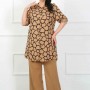 182365 patterned TUNIC toptan bayan giyim