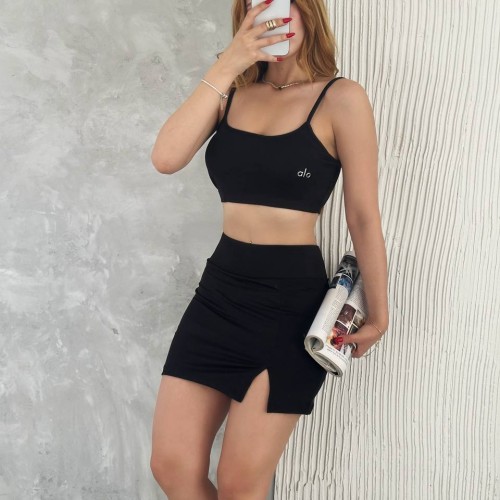 182437 TOPTAN SİYAH ETEK TAKIM toptan bayan giyim