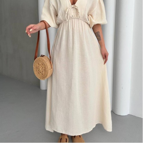 182712 TOPTAN BEJ ELBİSE toptan bayan giyim