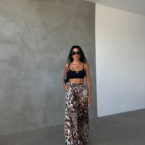 182927 TOPTAN DESENLİ PANTOLON toptan bayan giyim