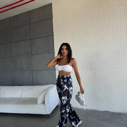 182930 TOPTAN DESENLİ PANTOLON toptan bayan giyim