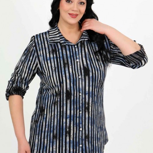 182966 TOPTAN DESENLİ GÖMLEK toptan bayan giyim