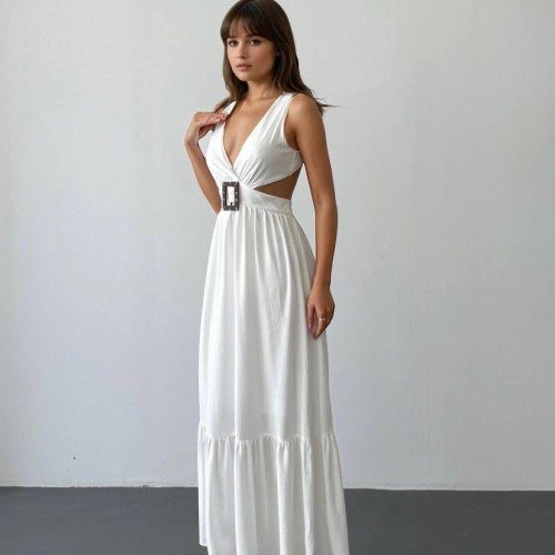 183186 TOPTAN BEYAZ ABİYE toptan bayan giyim