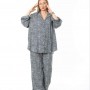 183284 TOPTAN GRİ PANTOLON TAKIM toptan bayan giyim