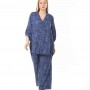183286 TOPTAN MAVİ PANTOLON TAKIM toptan bayan giyim