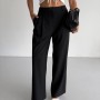183702 TOPTAN SİYAH PANTOLON toptan bayan giyim