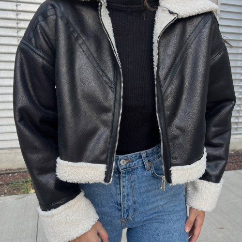 200156 TOPTAN SİYAH KABAN 200156 TOPTAN SİYAH KABAN toptan bayan giyim