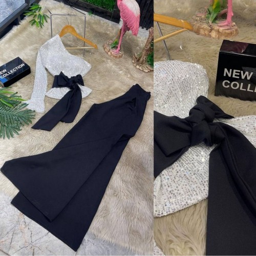 200334 TOPTAN SİYAH PANTOLON TAKIM toptan bayan giyim