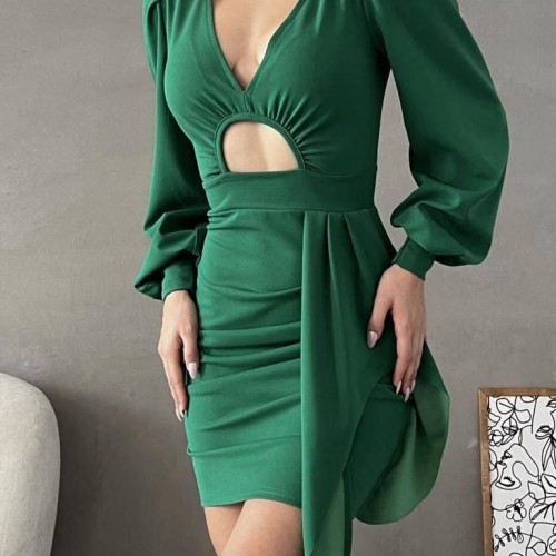 200451 TOPTAN YEŞİL ABİYE toptan bayan giyim