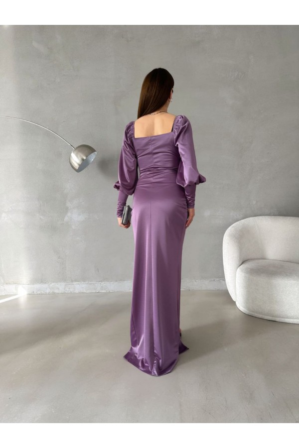 200531 lilac Evening dress