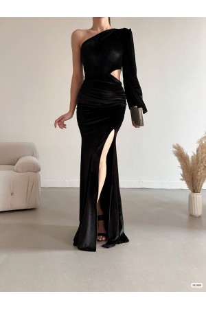 200543 black Evening dress