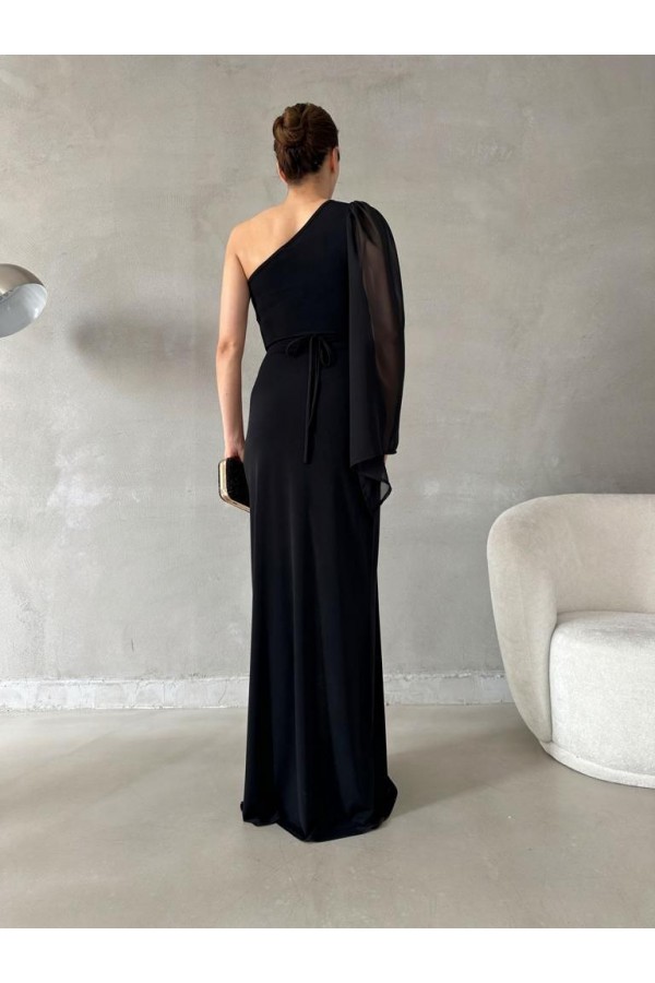 200647 черный Вечернее платье