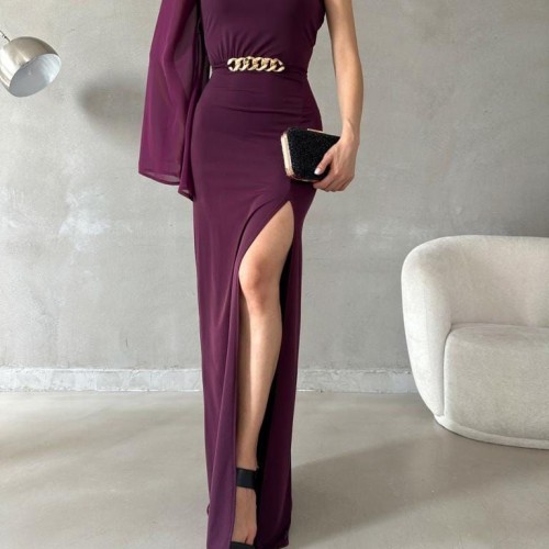 200648 TOPTAN MÜRDÜM ABİYE toptan bayan giyim