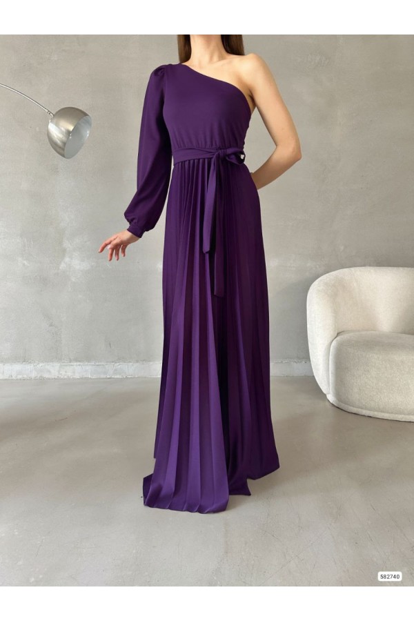 200654 purple Evening dress