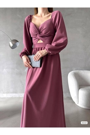 200666 dried rose Evening dress